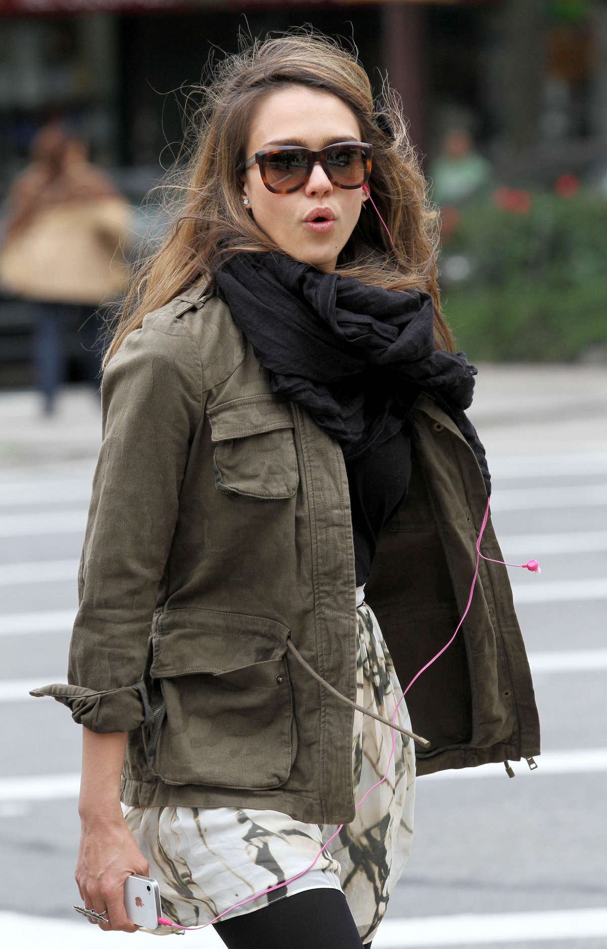 Jessica Alba - Out and About in New York